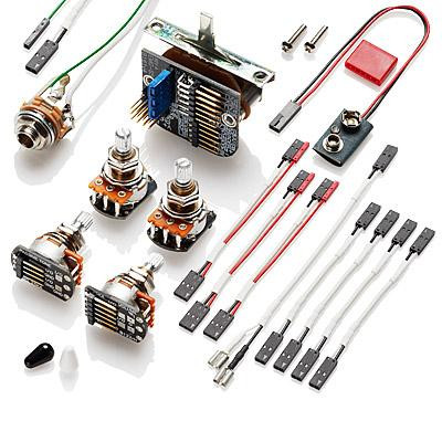 EMG 3 Pickup Solderless Electronics Conversion Kit