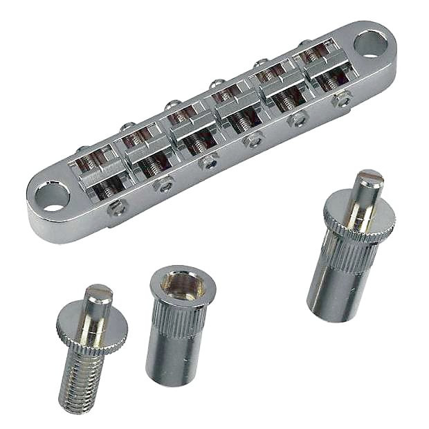 Gotoh Tune-o-matic Guitar Bridge-Nickel