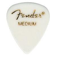 Fender Classic Celluloid Medium Guitar Pick-White