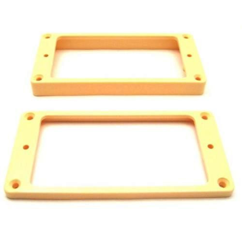 Humbucker Ring Set-Tapered w/ Flat Bottoms-Cream