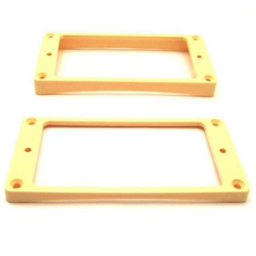 Humbucker Ring Set-Tapered w/ Curved Bottoms-Cream