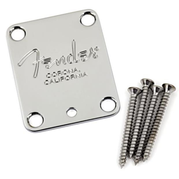 Fender Corona CA Neck Plate w/ Adjust Hole