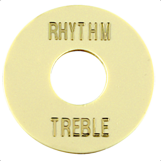 Rhythm/Treble Pickup Selector Switch Ring-Cream