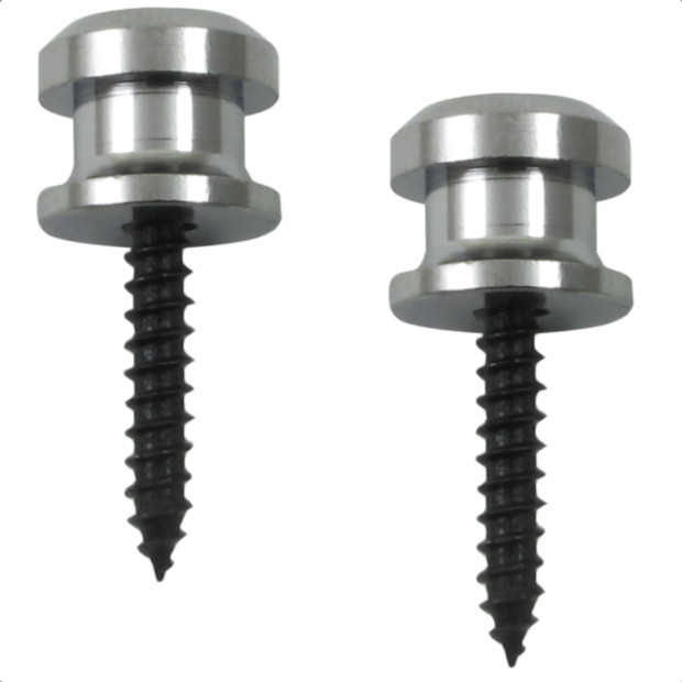 Strap Button Set for Grover & Schaller Strap Lock System-Nickel