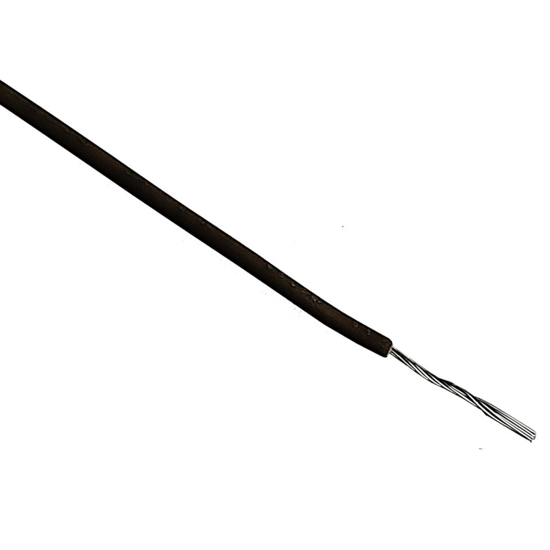 Stranded 22 Gauge Guitar Circuit Wire-Black