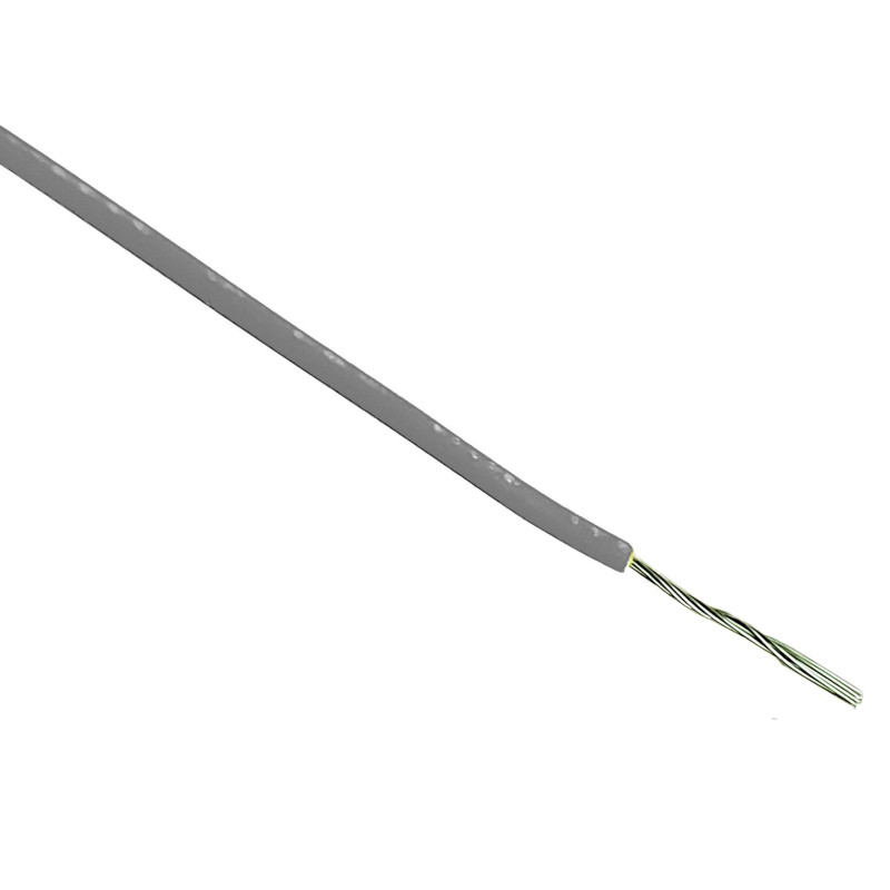 Stranded 22 Gauge Guitar Circuit Wire-Gray