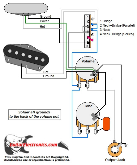 Tele w/ 4-Way Mod Switch