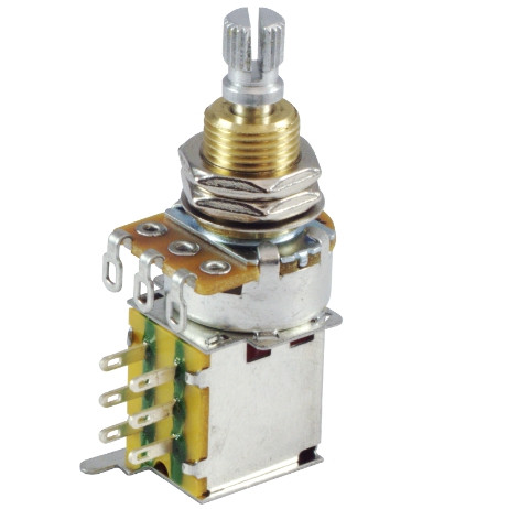 250K Audio Guitar Pot w/ Push-Push Switch