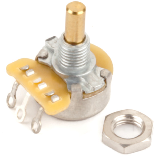 Fender 1 Meg Linear Taper Mini Pot For Jaguar & Jazzmaster