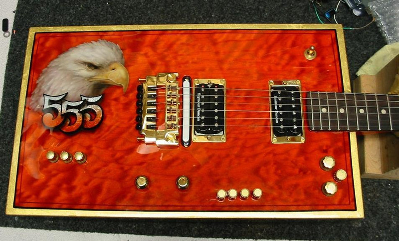 Guitar Electroncis Builds Custom Electronics for Bo Diddlys 555 Guitar