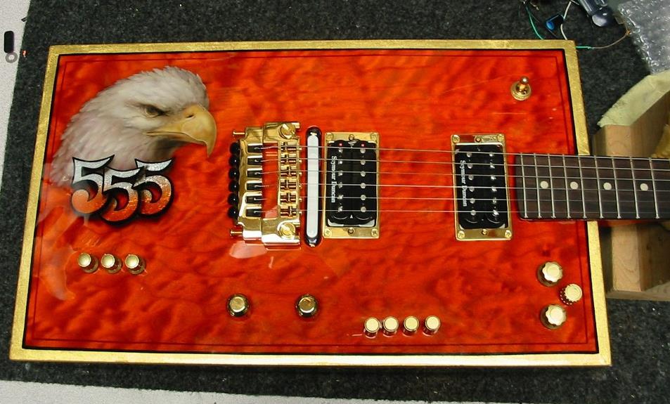 Guitar Electroncis Builds Custom Electronics for Bo Diddlys 555 Guitar