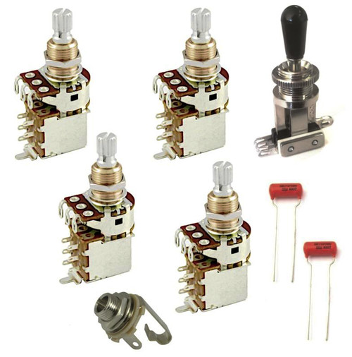 Jimmy Page Les Paul Style Guitar Parts Kit