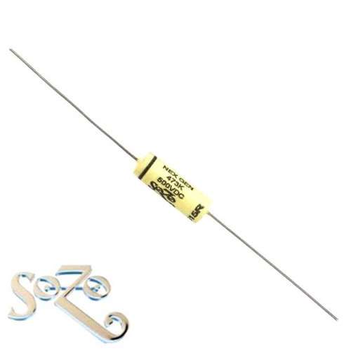 SoZo .047 Microfarad Next Gen Vintage Style Mustard Capacitor