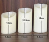 Cream Flicker Candle - 12.5cm