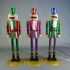 Green Jacket Metal Nutcracker