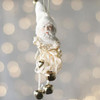 Vintage Inspired Porcelain Santa Ornament