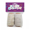 Craft Twine 10m 2pc Gold & Silver