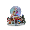 Waterball with Santa & Reindeer 20cm