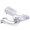 Lemax Power Adaptor 4.5V White 3 output