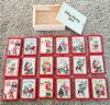 Vintage Wooden Memory Card Game