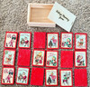 Vintage Wooden Memory Card Game
