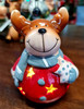 Light Up Reindeer Stars 13cm