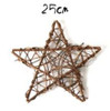 25cm Rattan Star