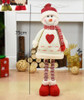 Extenda-legs Cream with Red Snowman - 75cm