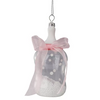 12.5cm Hanging Pink Baby Bottle