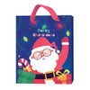 Xmas Gift Bag Santa Waving (26x32x13cm)