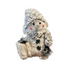 Plush Snowman White & Grey SML 56cm