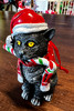 Cat with Candy Cane Hanger