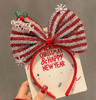 Christmas Head Bows - Assorted