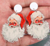 Retro Santa Claus Earrings