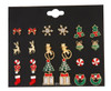 12 set Xmas Earrings