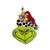 Grinch Door Hanger with Spots