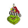 Grinch Door Hanger with Stripes