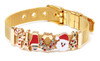 Stainless Steel Adjustable Xmas Bracelet - Assorted