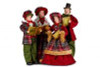 48-56cm Caroling Family of 4