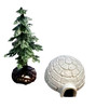 Miniature Igloo and Tree