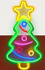 Christmas Tree Hanging Neon Light