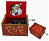 Santa Wooden Music Box
