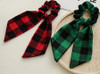 Plaid Hair Scrunchies