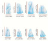 8 Pack Simulated Iceberg Landscape Figures