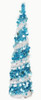 Pop-up Xmas Tree - Blue & White 120cm
