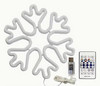 USB LED  Lighted Snowflake - 28cmD