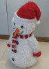 91cm Pop-up Furry Snowman with LED Lights