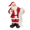 Santa Standing With List