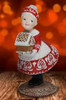 Gingerbread Mrs Claus - Red