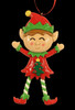 Elf with Xmas Tree Top